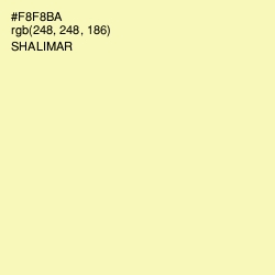 #F8F8BA - Shalimar Color Image