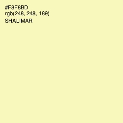 #F8F8BD - Shalimar Color Image