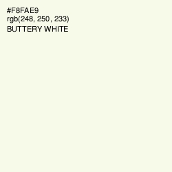 #F8FAE9 - Buttery White Color Image