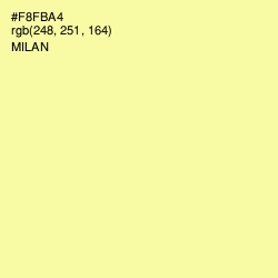 #F8FBA4 - Milan Color Image