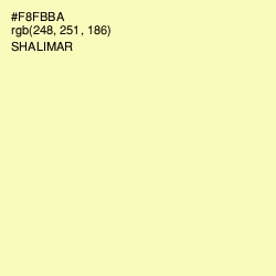 #F8FBBA - Shalimar Color Image