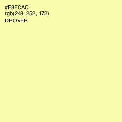 #F8FCAC - Drover Color Image