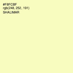 #F8FCBF - Shalimar Color Image