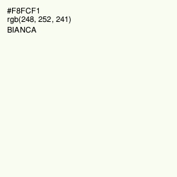 #F8FCF1 - Bianca Color Image