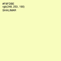 #F8FDBE - Shalimar Color Image
