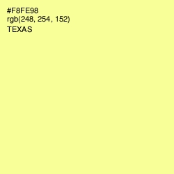#F8FE98 - Texas Color Image