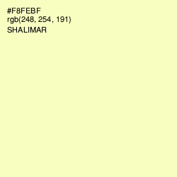 #F8FEBF - Shalimar Color Image