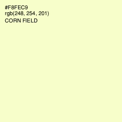 #F8FEC9 - Corn Field Color Image