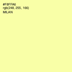 #F8FFA6 - Milan Color Image