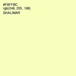 #F8FFBC - Shalimar Color Image