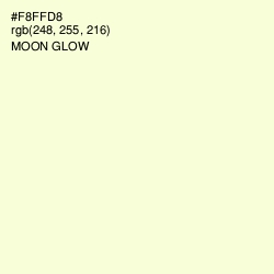 #F8FFD8 - Moon Glow Color Image