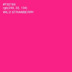 #F92186 - Wild Strawberry Color Image