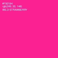 #F92194 - Wild Strawberry Color Image
