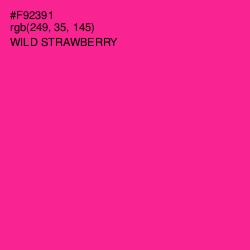 #F92391 - Wild Strawberry Color Image