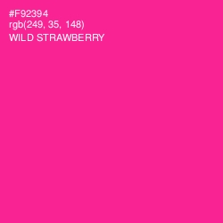 #F92394 - Wild Strawberry Color Image