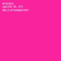 #F9239D - Wild Strawberry Color Image