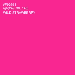 #F92691 - Wild Strawberry Color Image