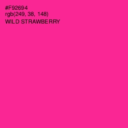 #F92694 - Wild Strawberry Color Image