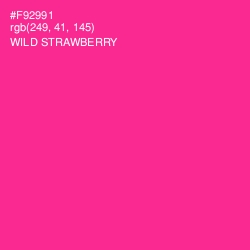 #F92991 - Wild Strawberry Color Image