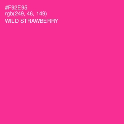 #F92E95 - Wild Strawberry Color Image