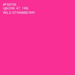 #F92F95 - Wild Strawberry Color Image