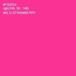 #F93294 - Wild Strawberry Color Image