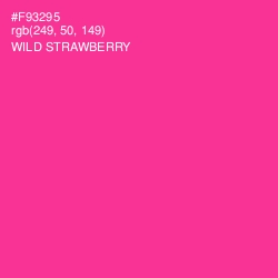 #F93295 - Wild Strawberry Color Image