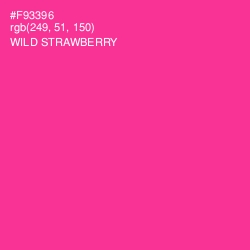 #F93396 - Wild Strawberry Color Image