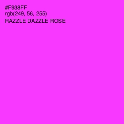 #F938FF - Razzle Dazzle Rose Color Image