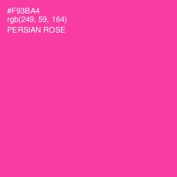 #F93BA4 - Persian Rose Color Image