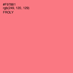 #F97881 - Froly Color Image