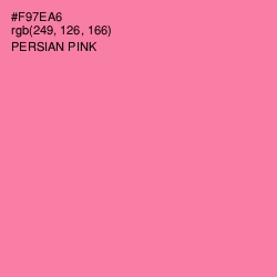 #F97EA6 - Persian Pink Color Image