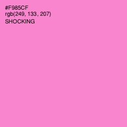 #F985CF - Shocking Color Image