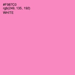 #F987C0 - Shocking Color Image