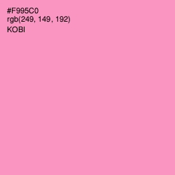 #F995C0 - Kobi Color Image