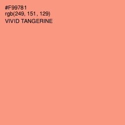 #F99781 - Vivid Tangerine Color Image