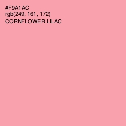 #F9A1AC - Cornflower Lilac Color Image