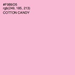 #F9B9D5 - Cotton Candy Color Image