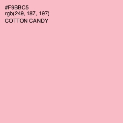 #F9BBC5 - Cotton Candy Color Image