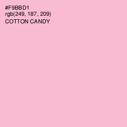 #F9BBD1 - Cotton Candy Color Image