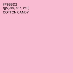 #F9BBD2 - Cotton Candy Color Image