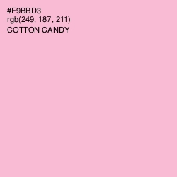 #F9BBD3 - Cotton Candy Color Image