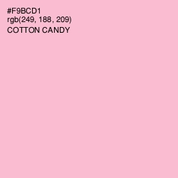 #F9BCD1 - Cotton Candy Color Image