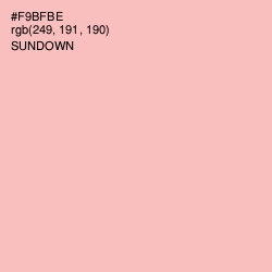 #F9BFBE - Sundown Color Image