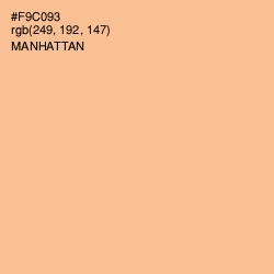 #F9C093 - Manhattan Color Image