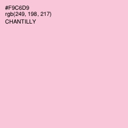 #F9C6D9 - Chantilly Color Image