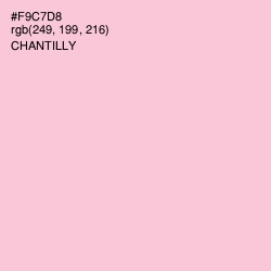 #F9C7D8 - Chantilly Color Image