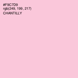 #F9C7D9 - Chantilly Color Image