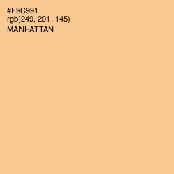 #F9C991 - Manhattan Color Image