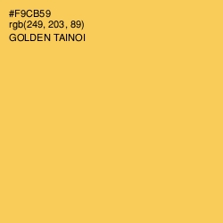 #F9CB59 - Golden Tainoi Color Image